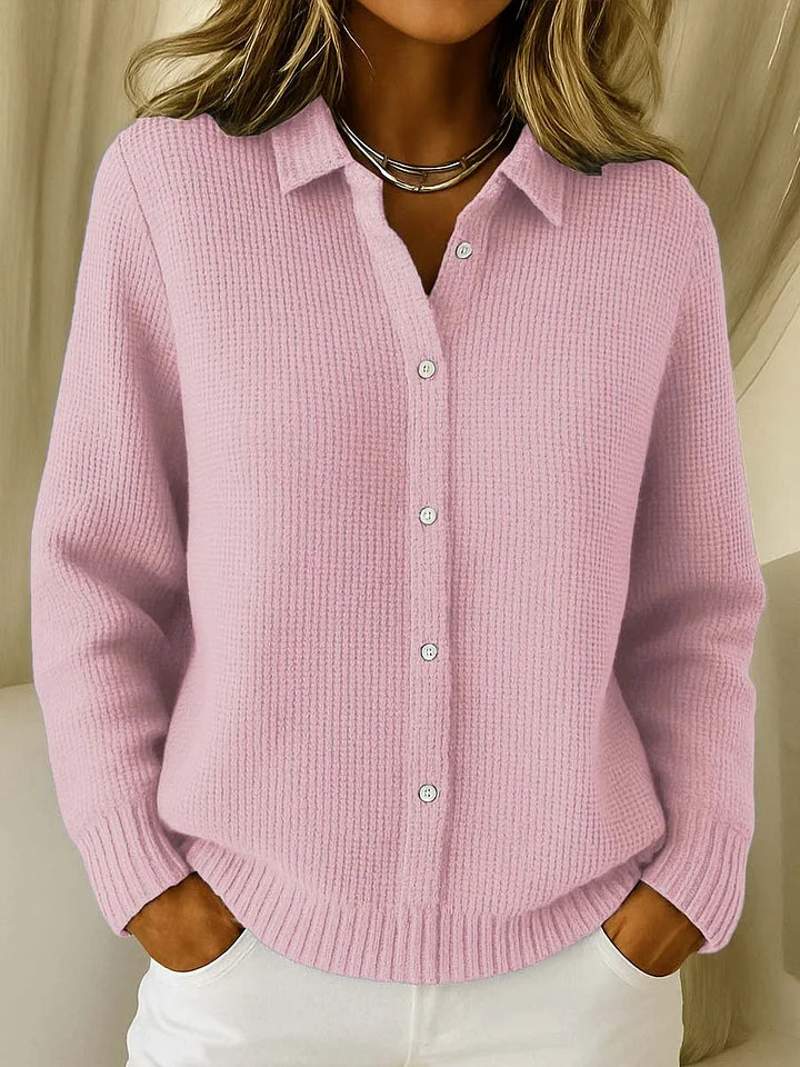 Nina | Knitted Sweater with Collar