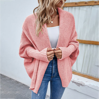 Larissa | Casual Loose Knitted Sweater Women | New Batsleeve Cardigan