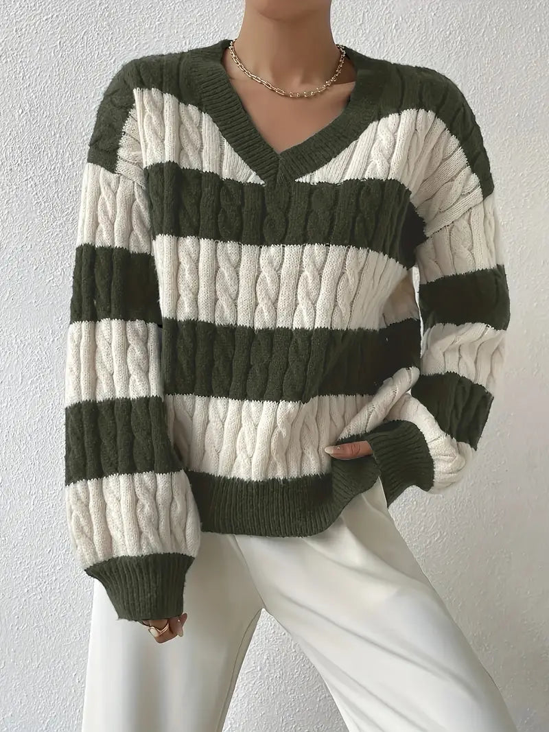 Zienaya™ Sweater met losse schouders