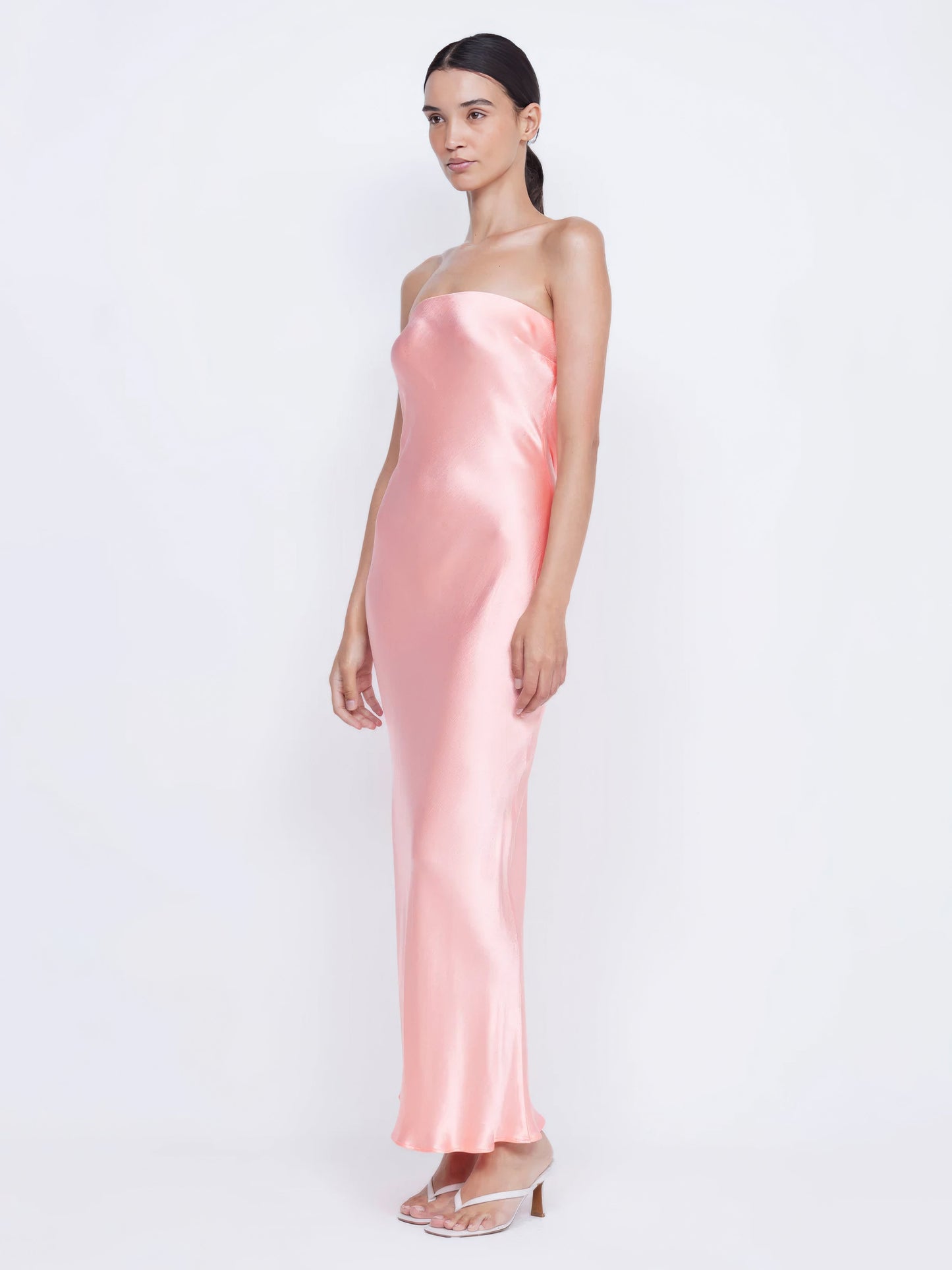 Novela™ – Satin-Maxikleid