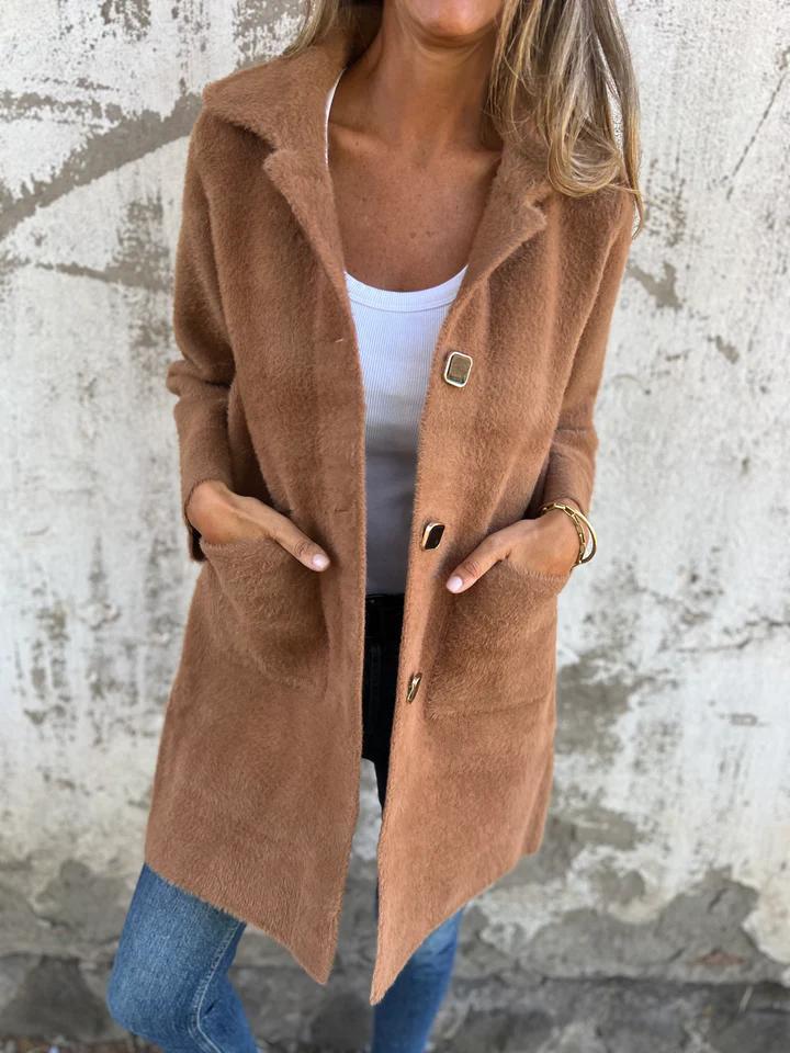 Marcia - Lässige Jacke mit Revers