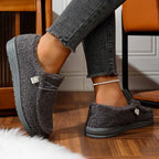 Nina | Warm Teddy Slippers