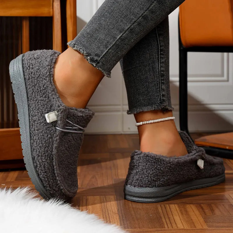 Nina™ | Warme Teddy Slippers