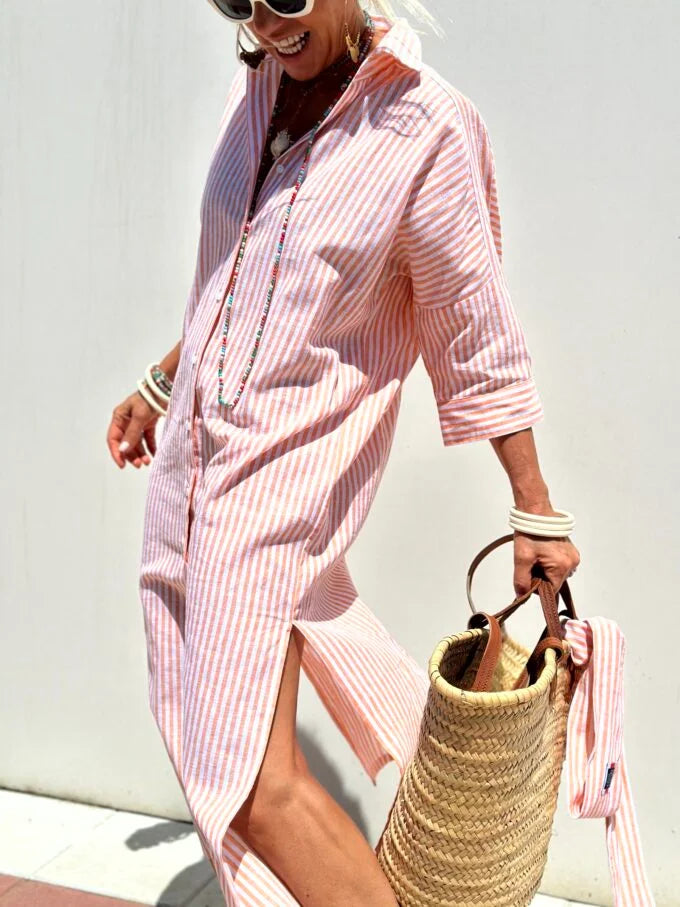 Mara - Striped Summer Dress