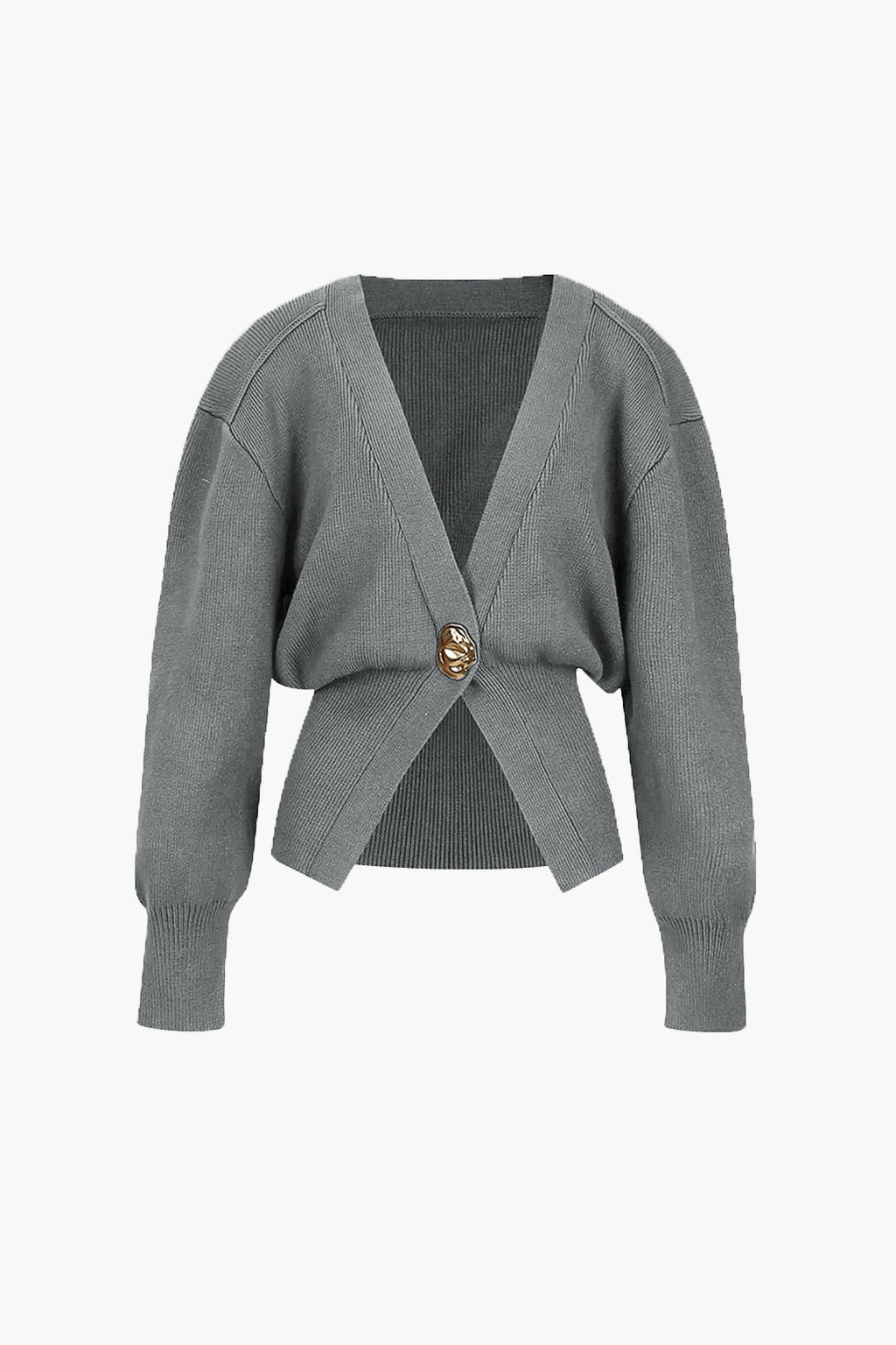Florentina | Elegante Pullunderweste mit goldenem Knopf