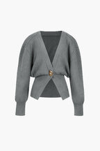 Florentina | Elegante Pullunderweste mit goldenem Knopf