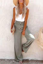 Dalia™ – Hose aus Kamille-Leinen 