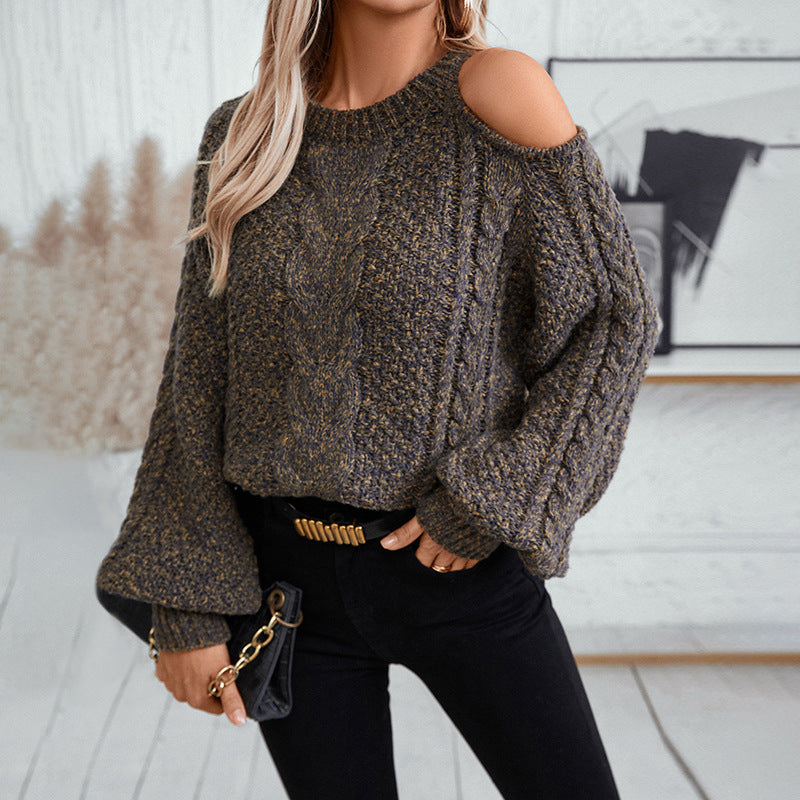Caro™ | Sweater (met blote schouder)