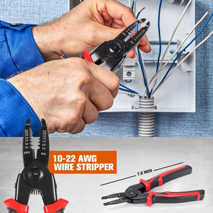 VersaGrip 5-in-1: All-in-One Pliers Set with Interchangeable Heads