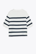 Stripes & Structure Set – Zomers Statement in Zwart-Wit