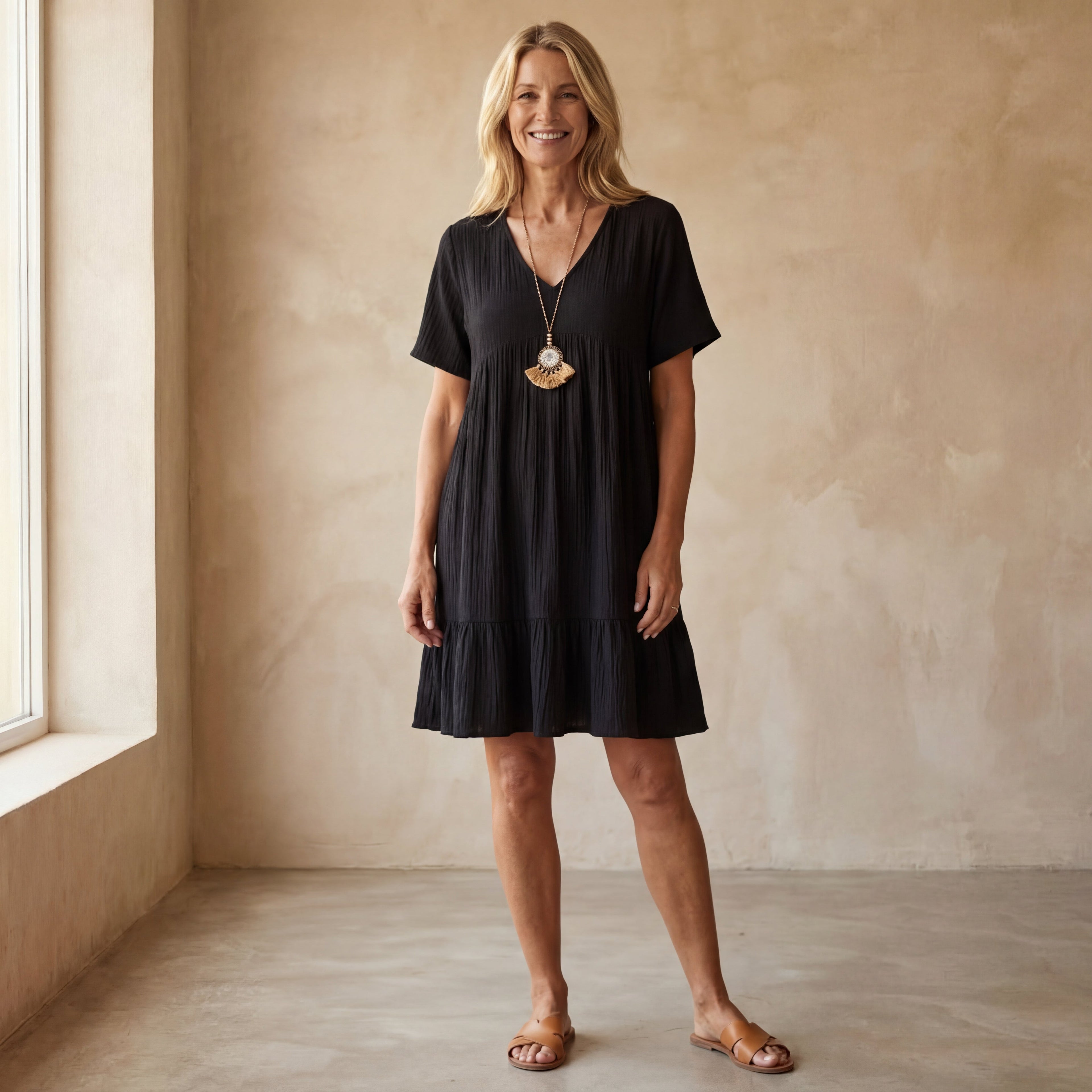 Danique – Elegantes Boho-Kleid