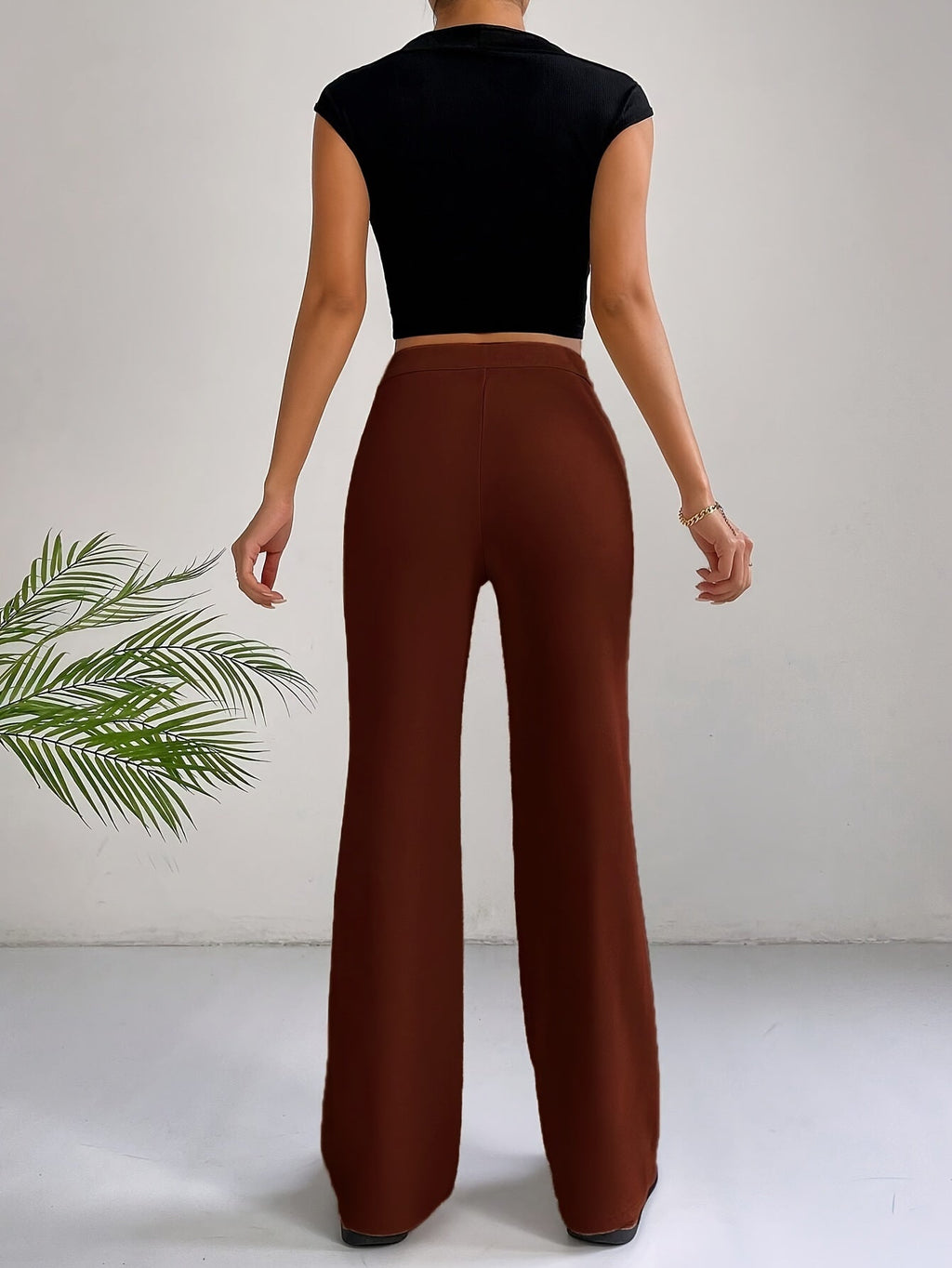 Marissa™ – Stilvolle Biesenhose mit hoher Taille
