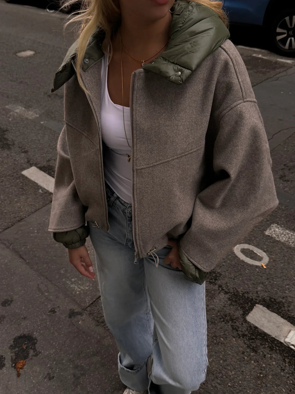 Alina women's jacket | Casual loose jacket made of soft and durable material