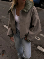 Alina women's jacket | Casual loose jacket made of soft and durable material