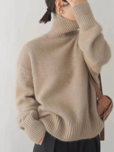 Snuggle - Lässiger Rollkragenpullover