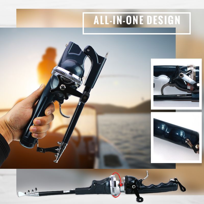 Telescopic Fishing Rod Kit 