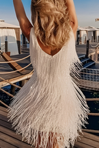 Neli™ | Elegantes, funkelndes Quastenkleid