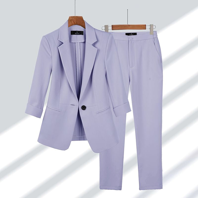 Claudia 2-teiliger Damenanzug | Edler Blazer mit bequemer Hose für Damen