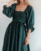 Tana | French Dress with Ruffles and Sleeves