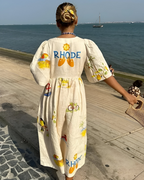 Stephanie™ | Printed Midi Dress