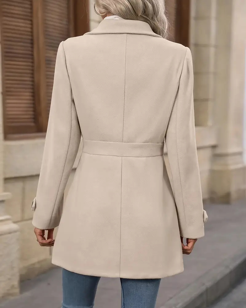 Elena™ | Elegant Fitted Coat