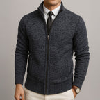 Davi™ | Modern Textured Zip Sweater