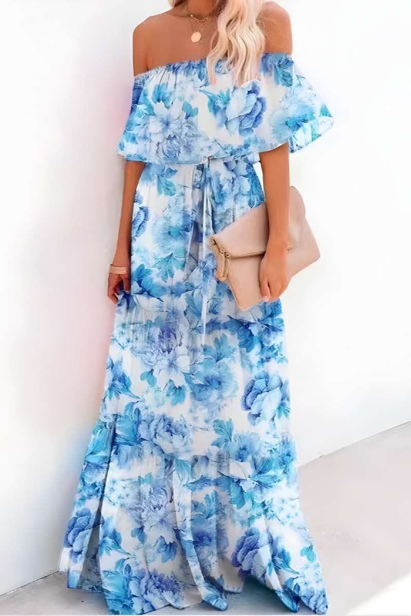 Milou™ | Plus Size Boho Polka Dot Kleid