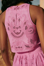 Lorena | Kanten tweedelige set