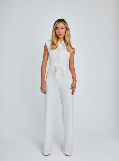 Estria™ | Sleeveless wide leg jumpsuit 2024