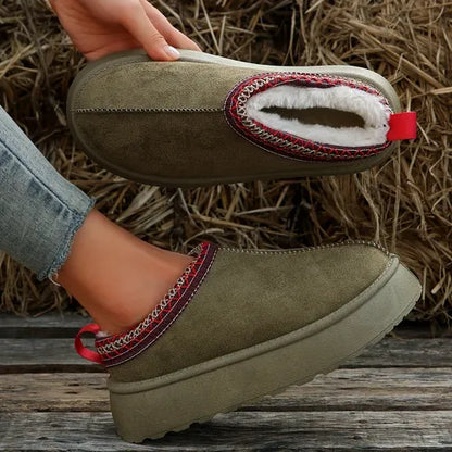 Tasman™ | Cozy-Chic Gevoerde Pantoffels + Gratis Sokken