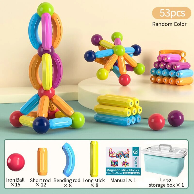 SmartKid™ | Magnetisch bouwspeelgoedset 53 pcs