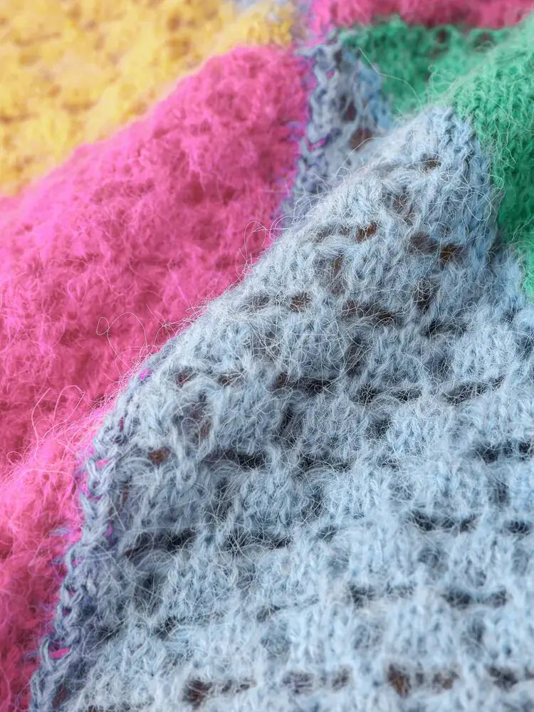 Janine - Warme Strickjacke