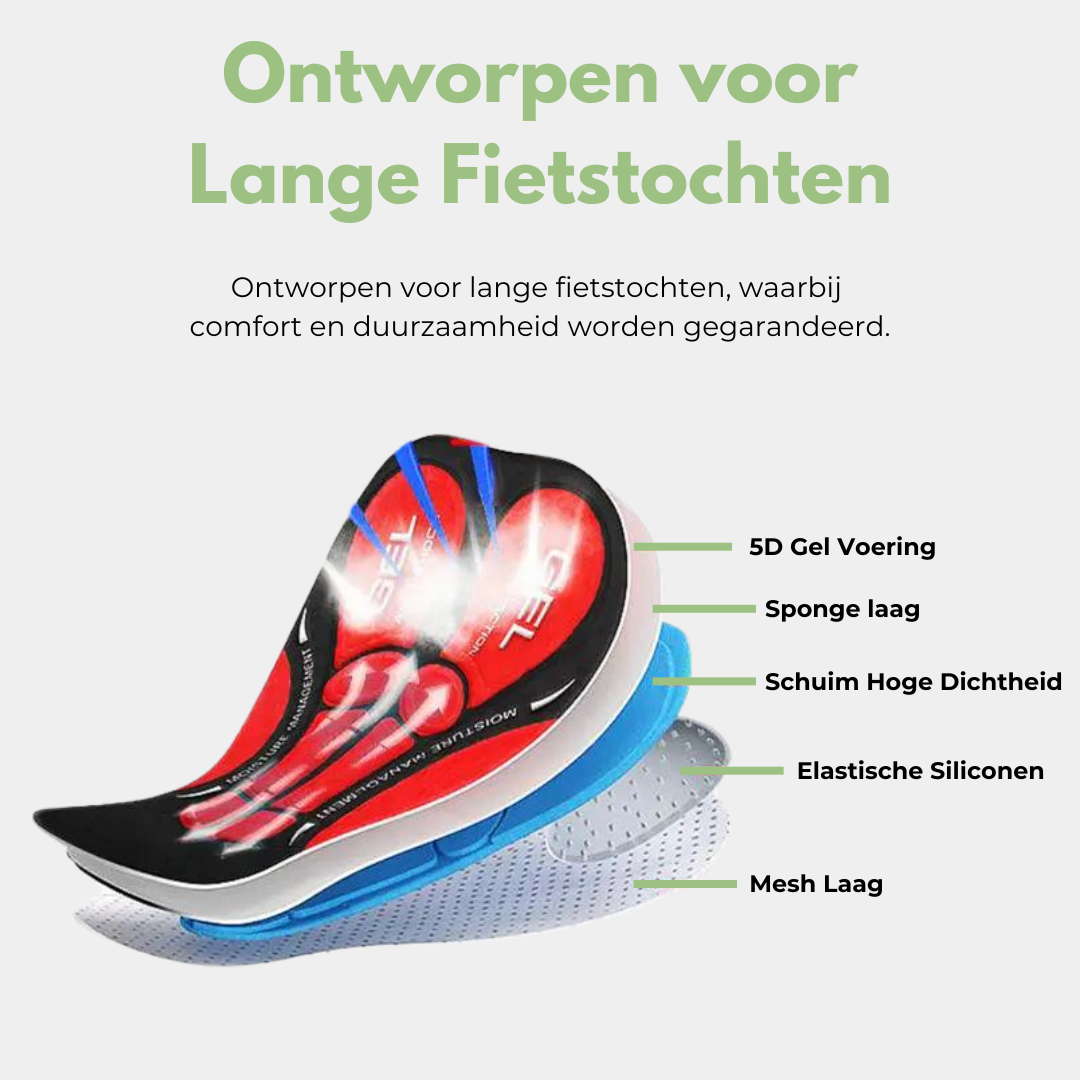 PedalLux™ | Gel gevoerde fietsboxer