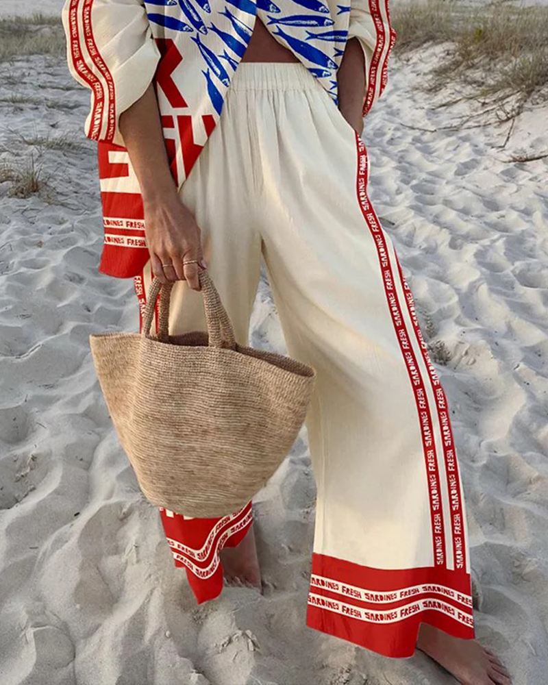 Cassandra™ | Bedrukte Jurk en Set