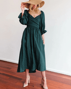 Tana | French Dress with Ruffles and Sleeves