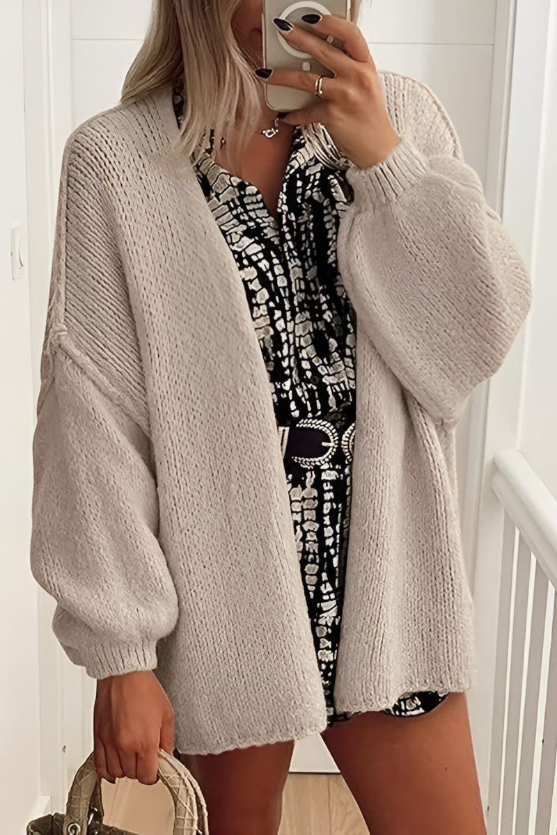 Luna™ | Oversize-Strickjacke