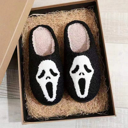 Pompoen Pluche Halloween Pantoffels