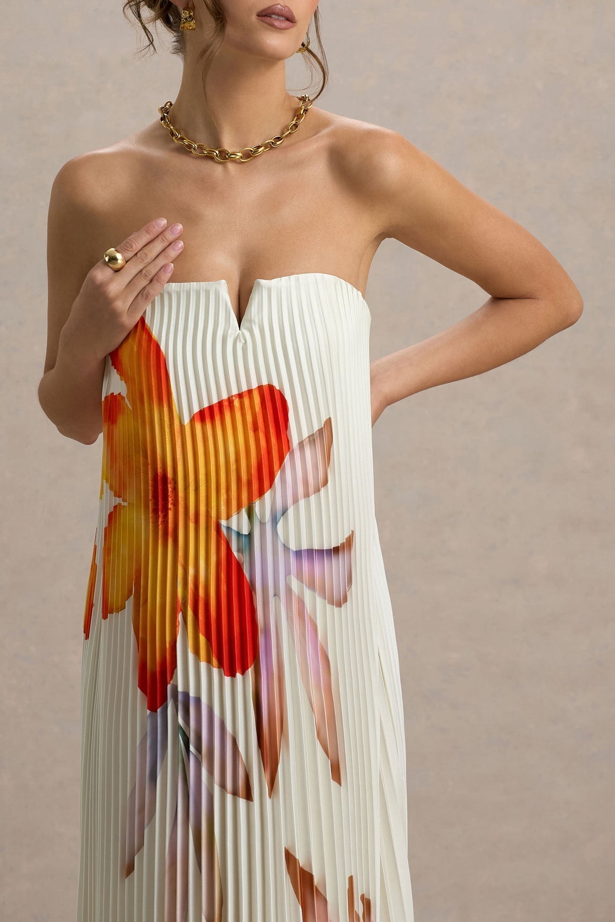 Selina | Maxi Strapless Dress