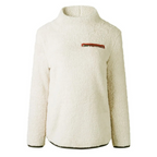Noemi - Warm Fleece Sweater with Fur
