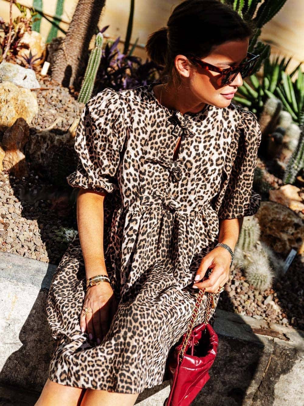 Alessia | Leopard Dress
