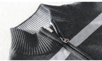 Luc – Lässiger Pullover mit halbem Reißverschluss