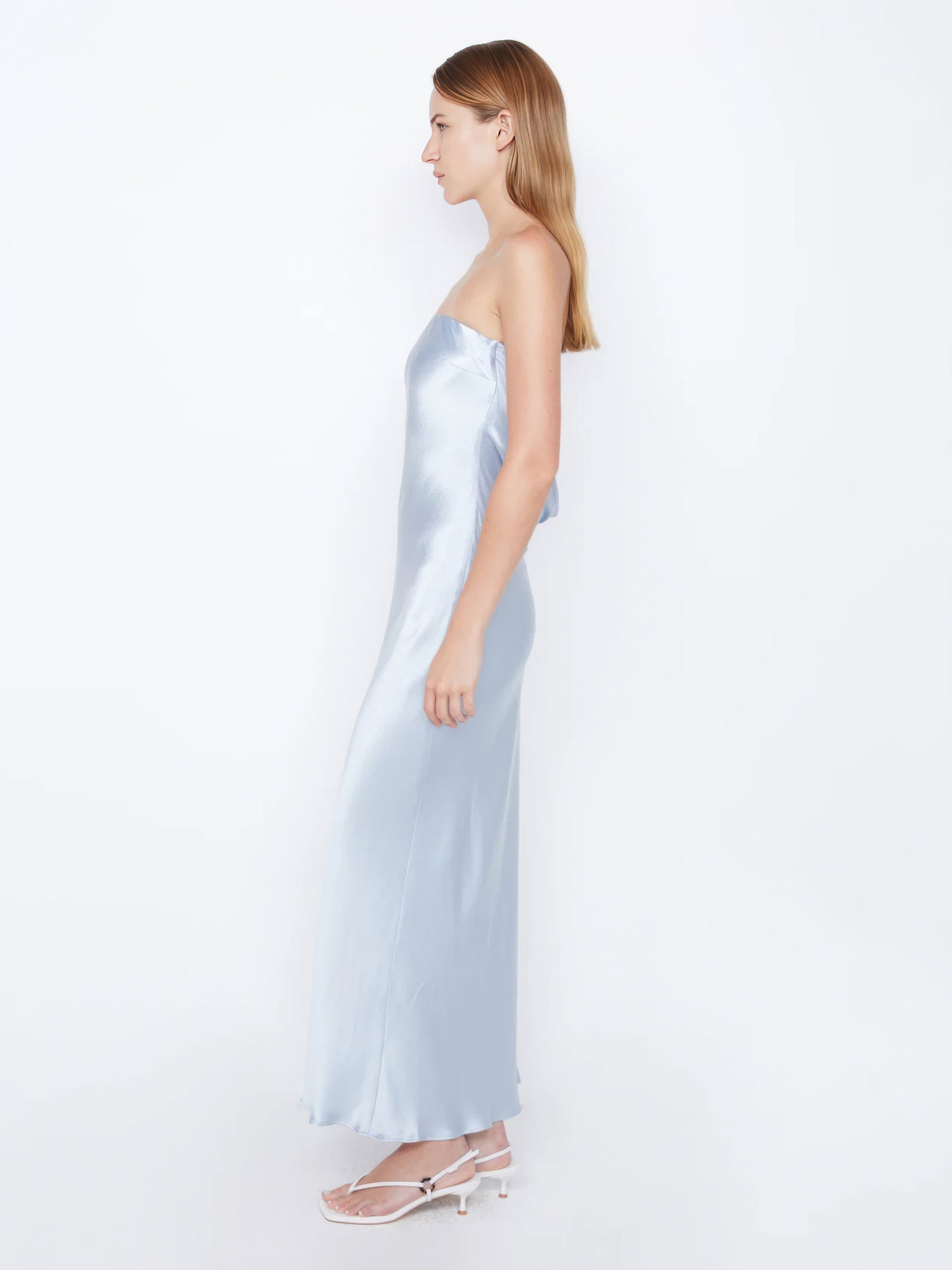 Novela™ – Satin-Maxikleid