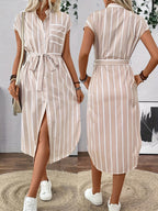 Sophie | Pinstripe Dress