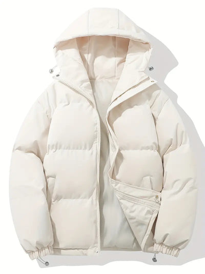 Jose - Classic Winter Down Jacket with Hood for Men