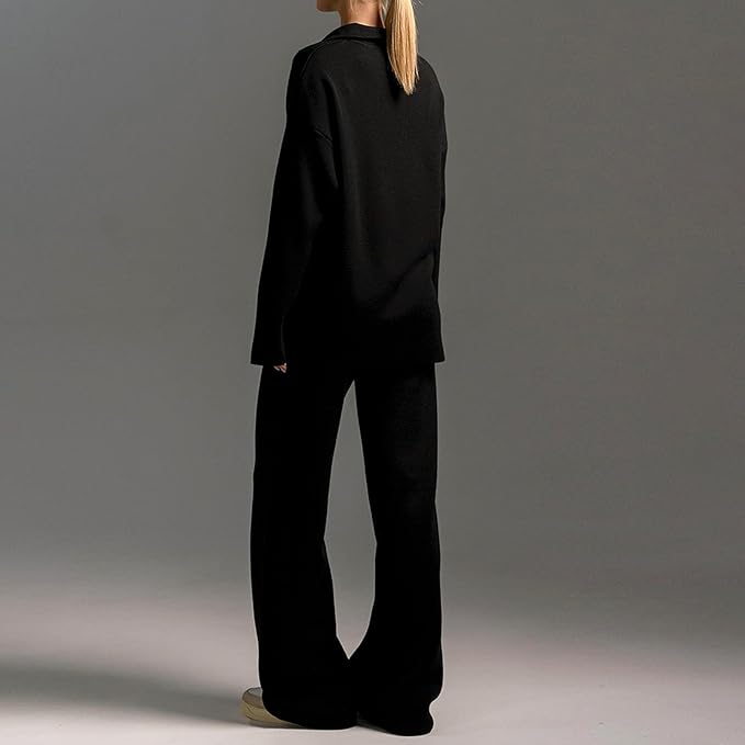 Selviane | Lounge Set met Wide Leg Broek & Relaxed Fit Top