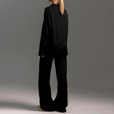 Selviane | Lounge Set met Wide Leg Broek & Relaxed Fit Top