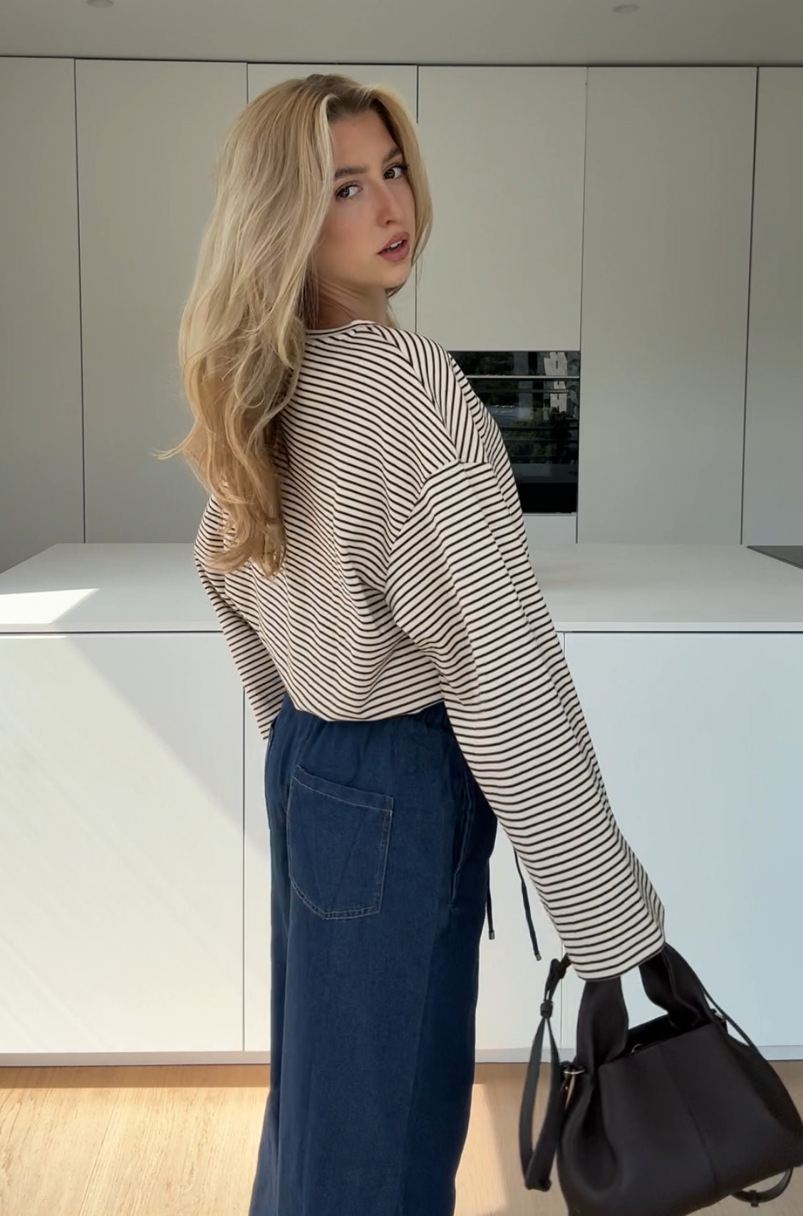 Rachel | Gestreiftes Longtop