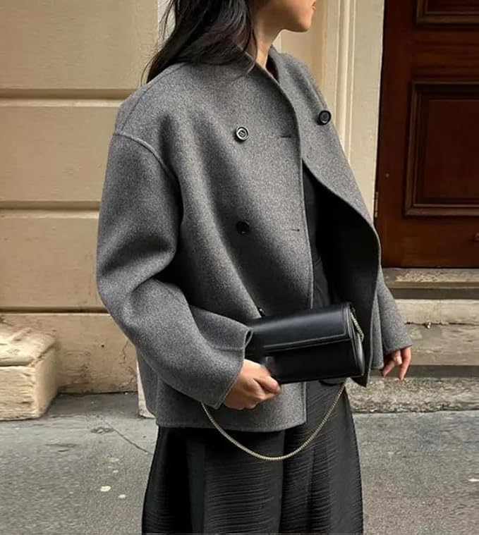 Lorayne Jacke | Oversized, zweireihige Damenjacke