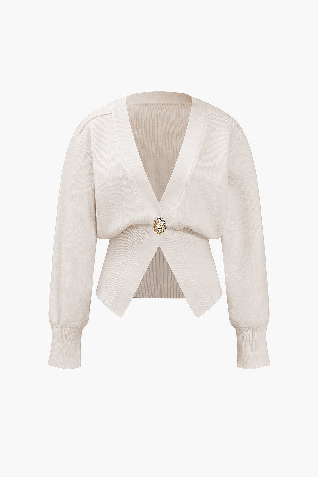 Florentina | Elegante Pullunderweste mit goldenem Knopf