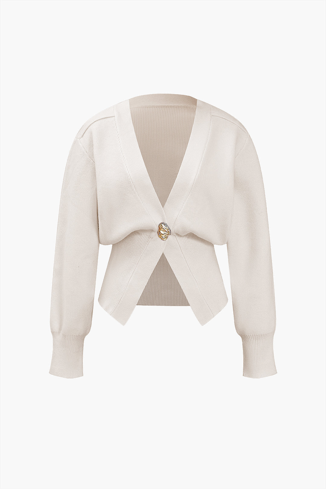 Florentina | Elegante Pullunderweste mit goldenem Knopf
